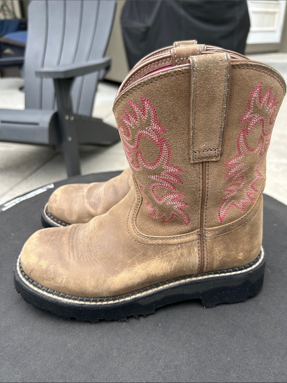 Ariat Fatbaby cowgirl boots sz 6.5 - Picture 2 of 6
